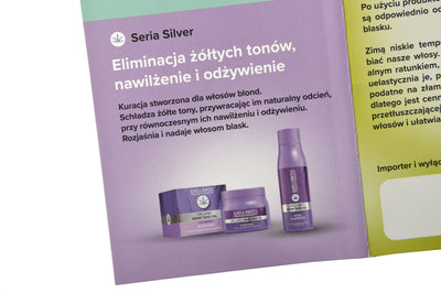 Szampon Wellness Premium Silver 500 ml do włosów Blond